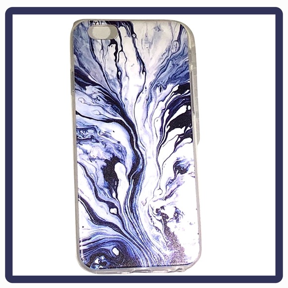 Boutique Accessories - iPhone 6/6S Marble Pattern Silicone Bumper Case